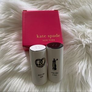 NIB Kate Spde x Lenox Salt & Pepper Shakers